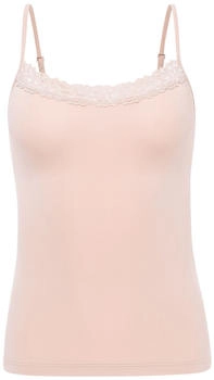 Jockey Parisienne Top Spaghetti-Träger Spitzenbesatz dusk