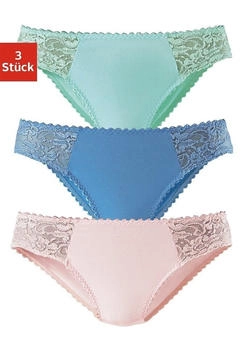 Petite Fleur Slip himmelblau mint rosa