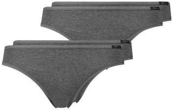 Skiny Slip grau schwarz
