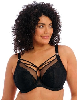 Elomi Brianna Plunge-BH schwarz 70K