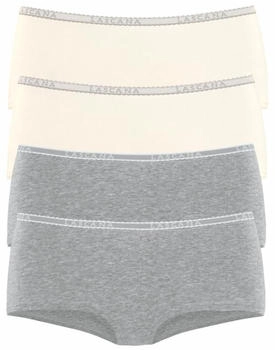 Lascana Panty creme graumeliert