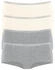 Lascana Panty creme graumeliert