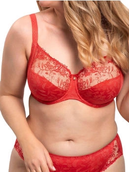 Ulla BH Bügel 2723 jasmin mohnrot