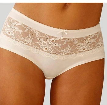 Lascana Panty Nina transparenter Spitze vorne creme