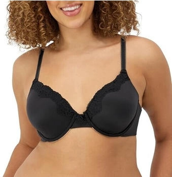 Maidenform Comfort Devotion Unterbügel-BH schwarz beige 75B