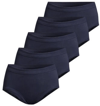 Conta Taillen Slip 5er Pack Feinripp marine