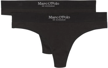 Marc O'Polo String Iconic Rib schwarz