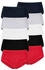 Petite Fleur Slip rot schwarz weiß