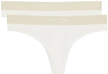 Marc O'Polo String Iconic Rib weiss