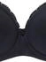 Petite Fleur Damen BH puder schwarz