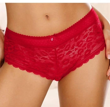 Vivance Dreams Panty aus Spitze Kussmund-Optik rot