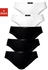 H.I.S Jeans Slip 5er-Pack elastische Baumwolle schwarz weiß