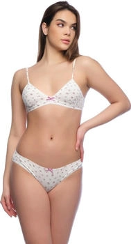 yenita Unterwäsche-Set 'Cotton Enjoy' BH Slip off-white