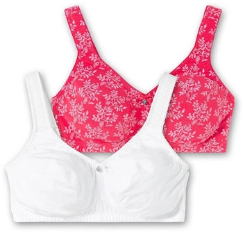 Sheego BH pink rosa weiß