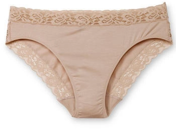 Calida Natural Comfort Lace Slip Spitzen-Details rose teint