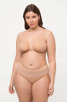 Ulla Popken Bustier Vorderverschluss gelb