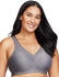 Glamorise Nahtloser MagicLift-Sport-BH ohne Bügel Nr 1006
