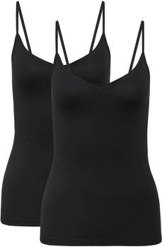 Calida 2er-Pack praktisch Baumwolle Elasthan schwarz