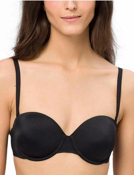 BeeDees Damen BH Stepy Soft WDP Schwarz 75A