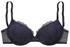 Vivance Dreams Push-up-BH rundherum floraler Spitze midnight blue