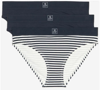 Marc O'Polo Slip 3-Pack Essentials Unterhose Panty Shorts