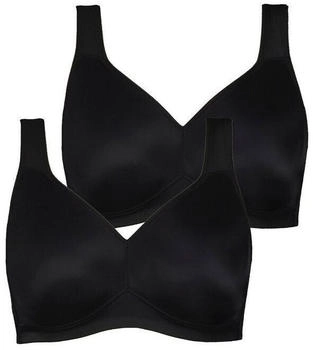Ulla Popken BH schwarz
