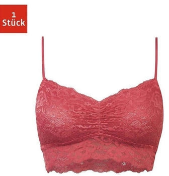 Snocks Spitzen BH Lace Bra Unterwäsche mauve