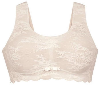 Anita Lace Bustier beige wei&szlig;