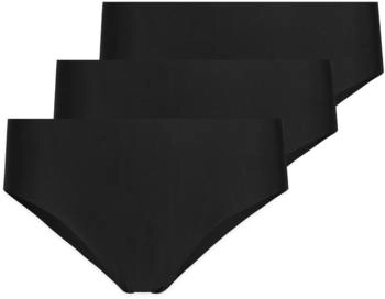 Snocks Damen Slip 'Hipster' schwarz