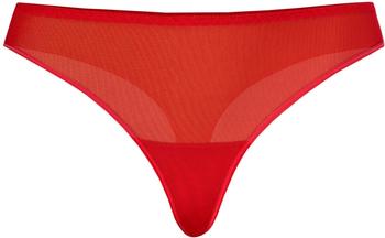 Teyli Pantys Damen Gittergewebe rot XS
