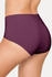 Lascana Taillenslip 5er-Pack Baumwolle aubergine pink navy mint blau