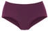 Lascana Taillenslip 5er-Pack Baumwolle aubergine pink navy mint blau