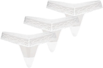 Teyli Damen String 'Leo' GRS offwhite