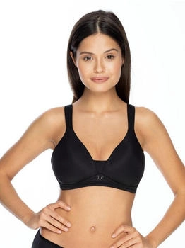 Viania Jessy 221464 Schalen-BH ohne Bügel schwarz creme