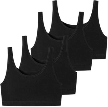 Schiesser Bustier Organic Cotton schwarz