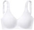 Petite Fleur Damen BH grau weiß
