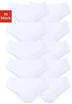 Petite Fleur Jazz-Pants Slips 10er-Pack weiß