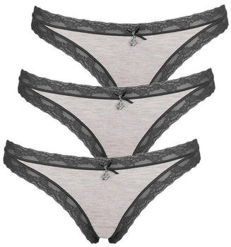 Like it! String Kim 3er Pack anthrazit