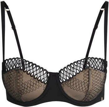 Hugo Boss Balconette-BH mit Ajour-Details - Style UW BALCONY EYELET 50540427 Schwarz