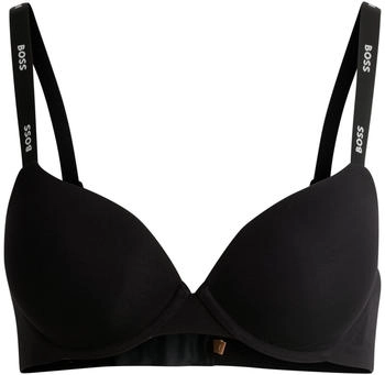Hugo Boss Bügel-BH aus Stretch-Jersey mit verstellbaren Logo-Riemen - Style UNDERWIRE BRA CI 50502738 Schwarz