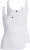 HUGO Underwear Tanktop "TWIN VEST" Packung, 2er-Pack, mit vertikalem Logoprint