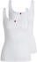 HUGO Zweier-Pack Unterhemden aus Stretch-Baumwolle mit Logo-Print - Style TWIN VEST 50469682 Weiß