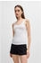 HUGO Zweier-Pack Unterhemden aus Stretch-Baumwolle mit Logo-Print - Style TWIN VEST 50469682 Weiß