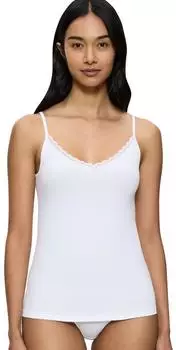 Triumph Feel Of Cotton Unterhemd mit Spaghettiträgern (10224994) white