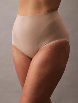 Calvin Klein Shapewear Figurformender Slip Beige-Neutral (LV00QF8166-7NS)