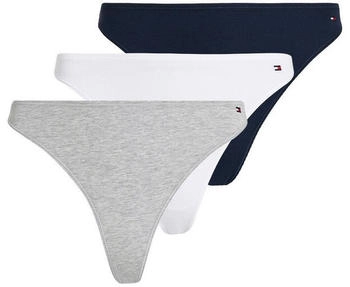 Tommy Hilfiger 3-Pack String (UW0UW057520) white/blue/grey