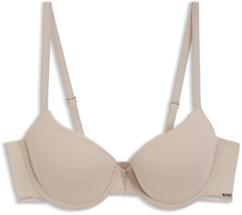 Hugo Boss Bügel-BH aus Mikrofaser mit Einsätzen aus Spitze - Style DEMI_B.PURE 50545336 Hellbeige