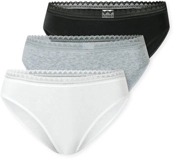 Schiesser Rio-Slips 3er-Pack Spitze mehrfarbig - Modern Multipacks (182908-901)