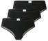 Schiesser Cheeky-String 3er-Pack Spitze schwarz - Modern Multipacks (182907-000)