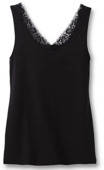 Calida Natural Comfort Lace Tank-Top (12652) black